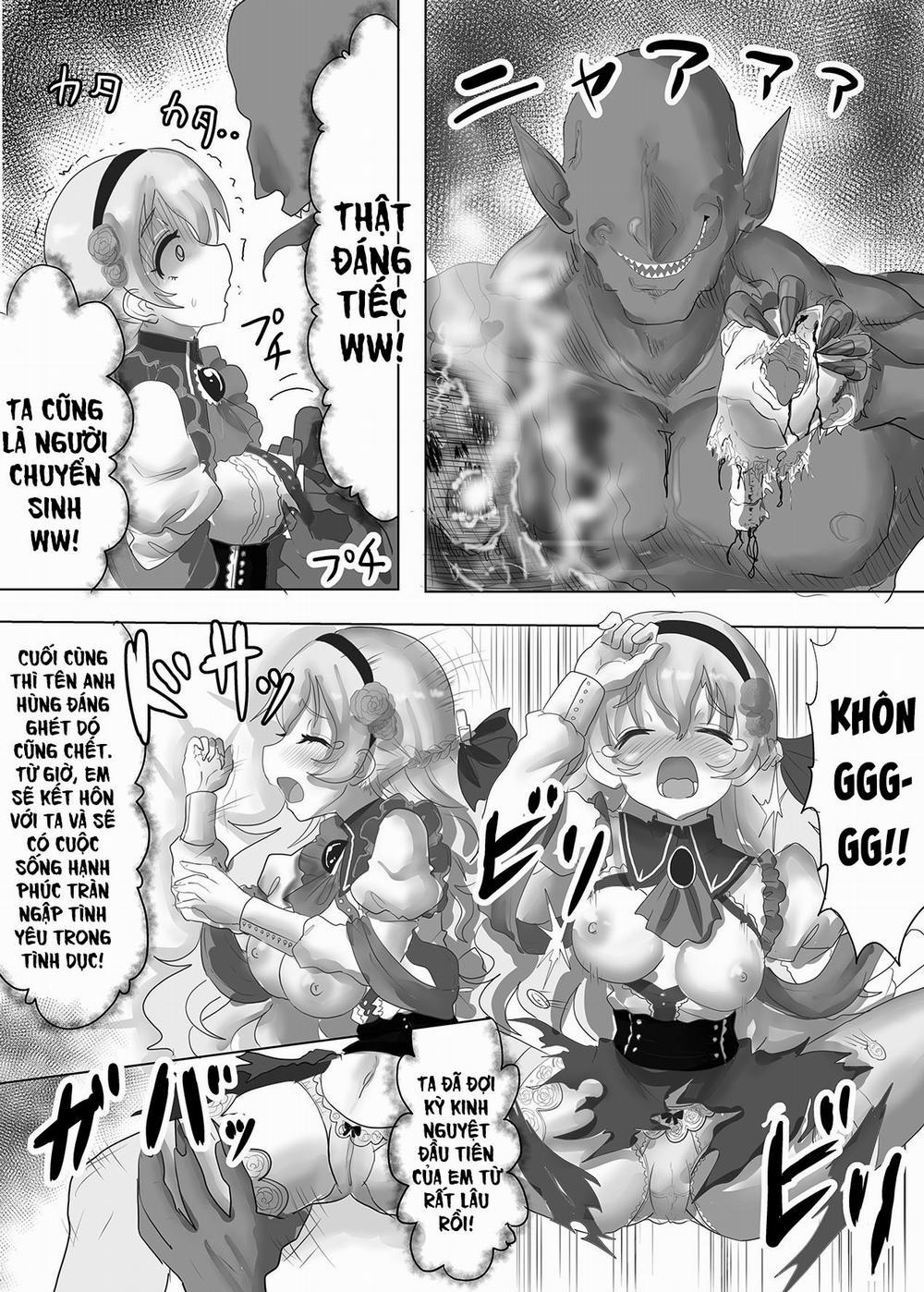 Thánh nữ chuyển sinh bị Ma vương tà ác hiếp dâm rồi bị ép trở thành cô dâu đẻ con cho hắn Oneshot nứng trang 3