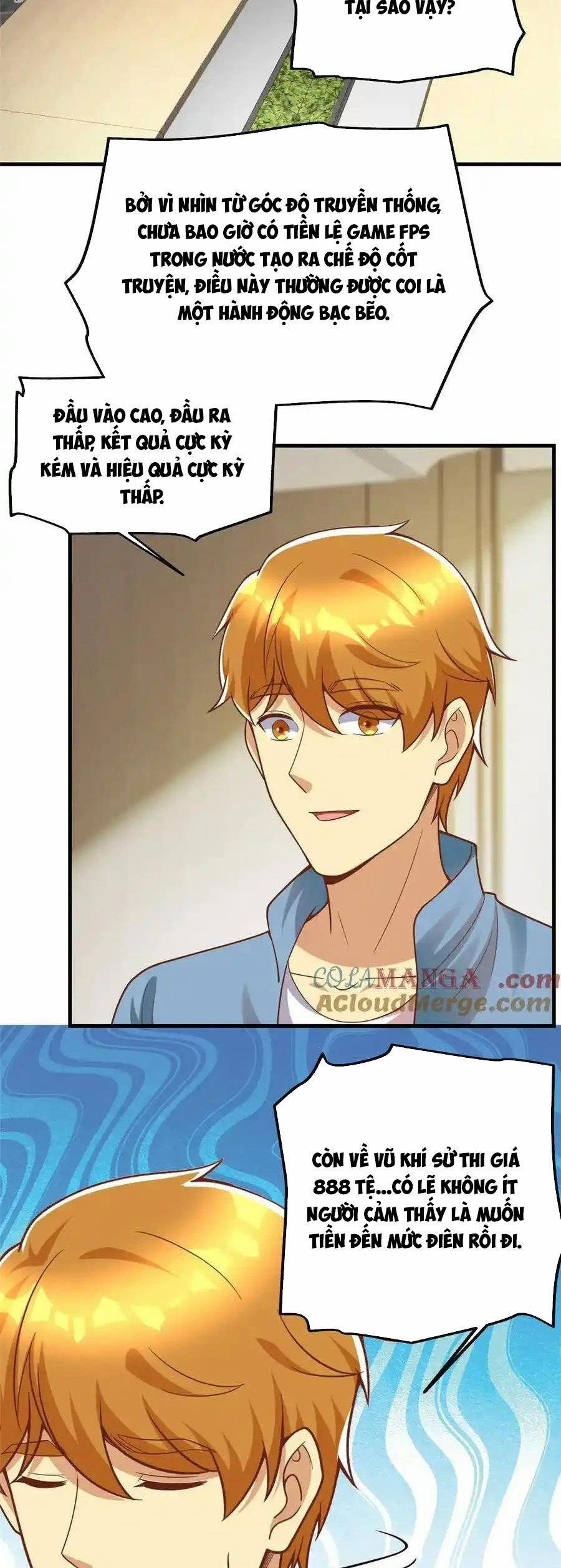 Thành Tỷ Phú Nhờ Thua Lỗ Game 147 trang 6
