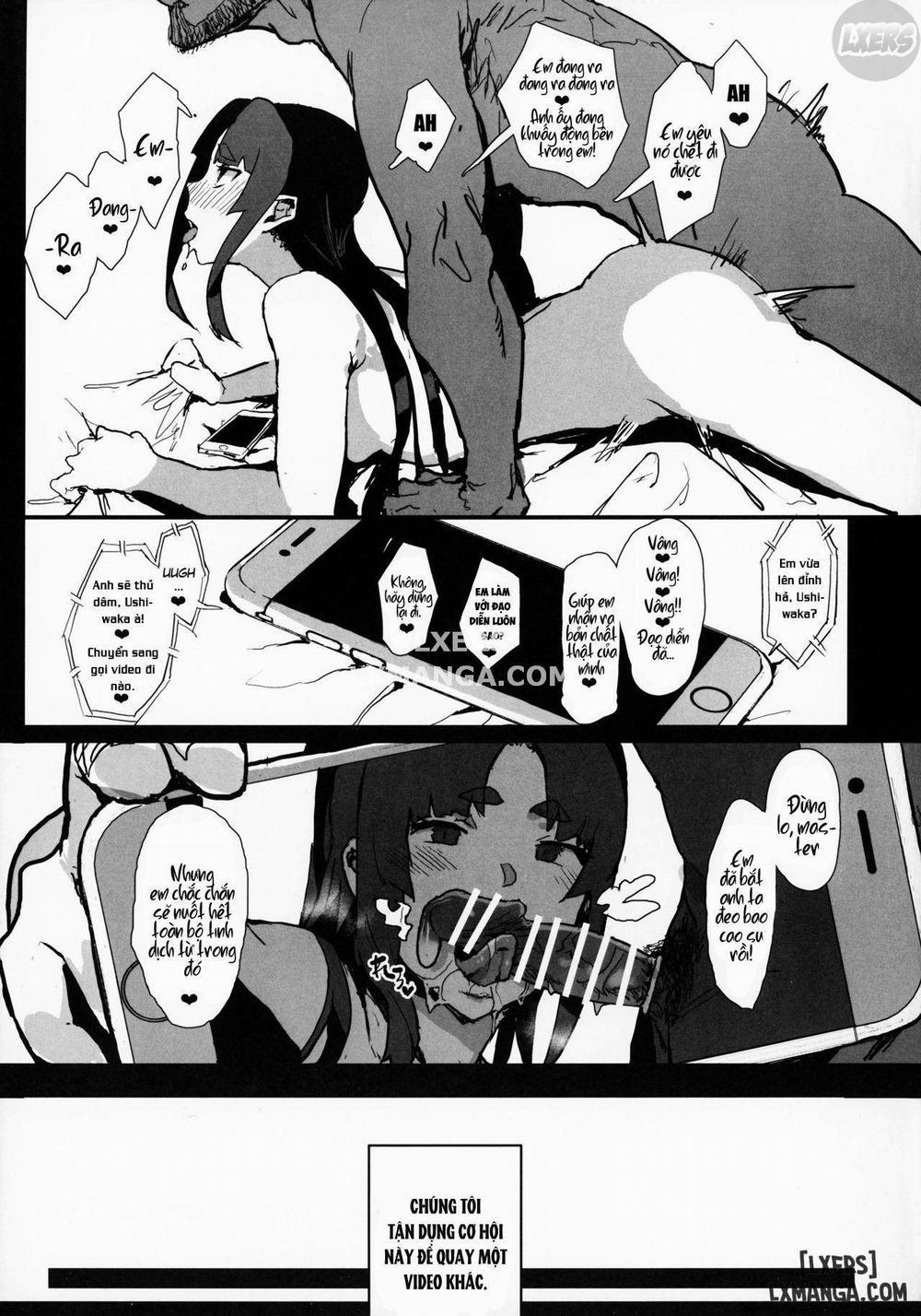 That Book Where Master Forces His Beloved Ushiwakamaru to Star in a Netorase Adult Video Oneshot trang 9