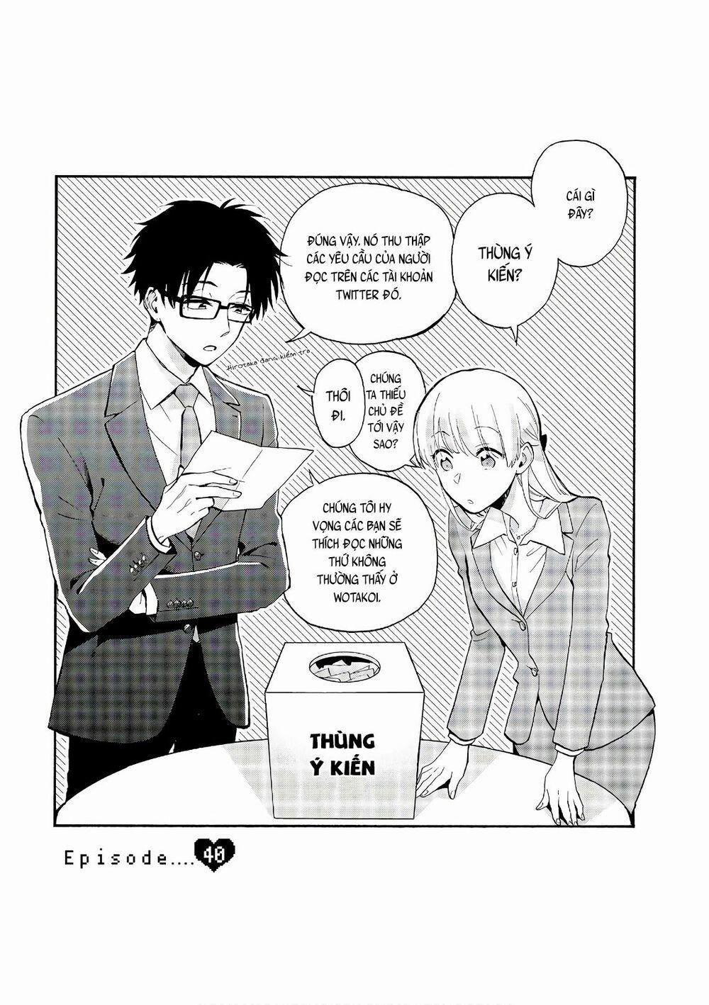 Thật Khó Để Yêu 1 Otaku 40 trang 1