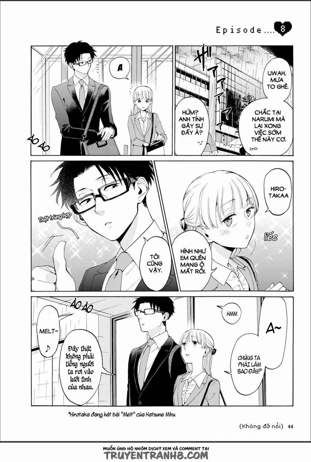 Thật Khó Để Yêu 1 Otaku 8 trang 1