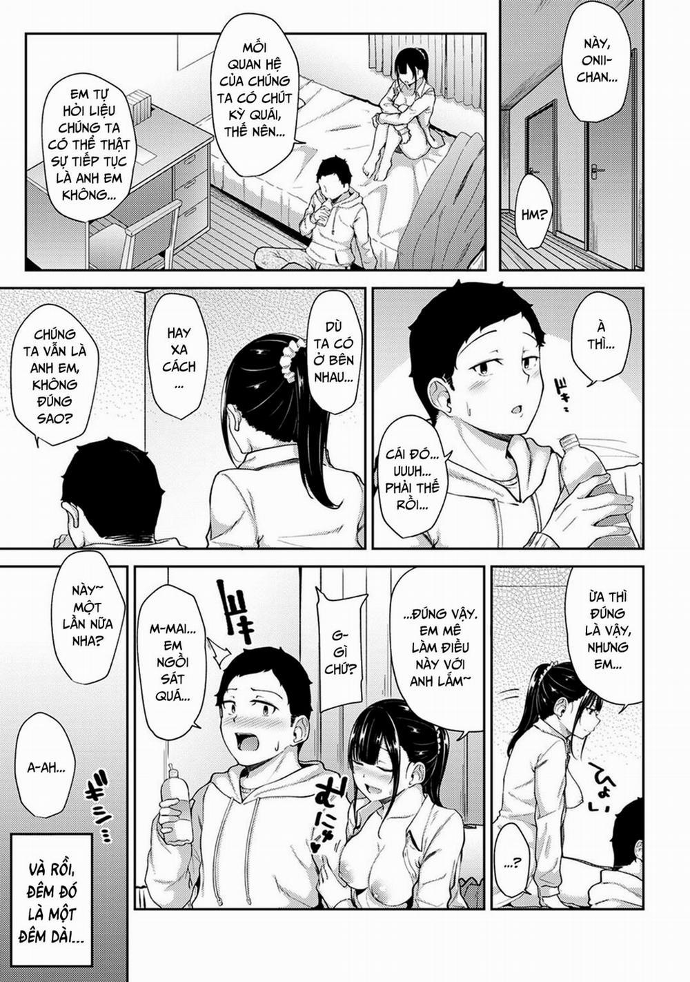 Thấy em gái mình đang mặc tạp dề khỏa thân 3 trang 11
