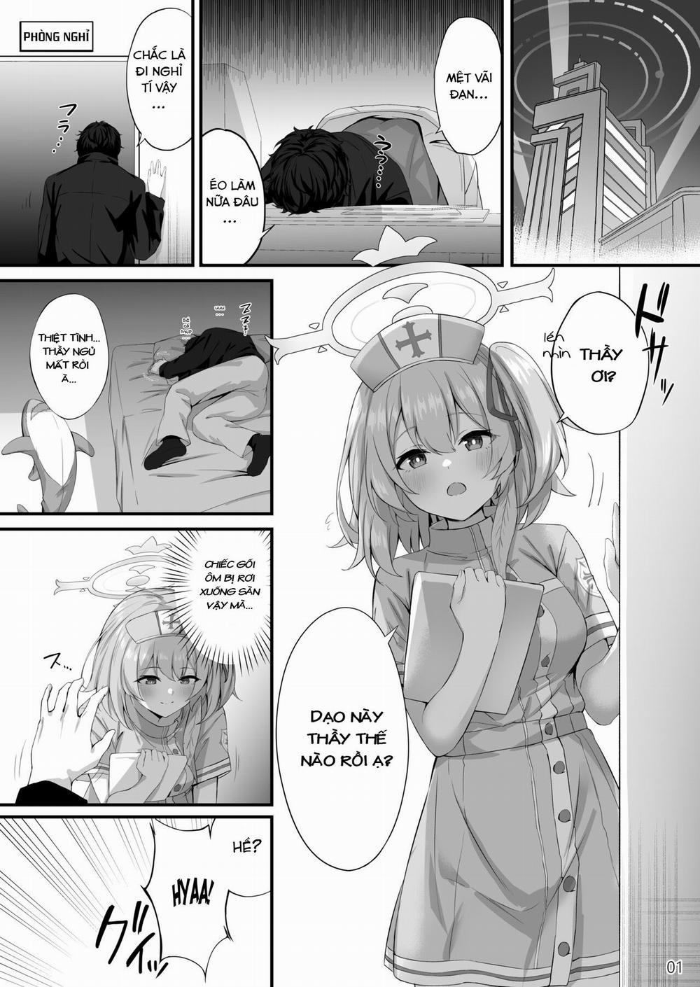 Thầy ơi, thầy có khỏe không ạ? (Blue Archive) Oneshot trang 1