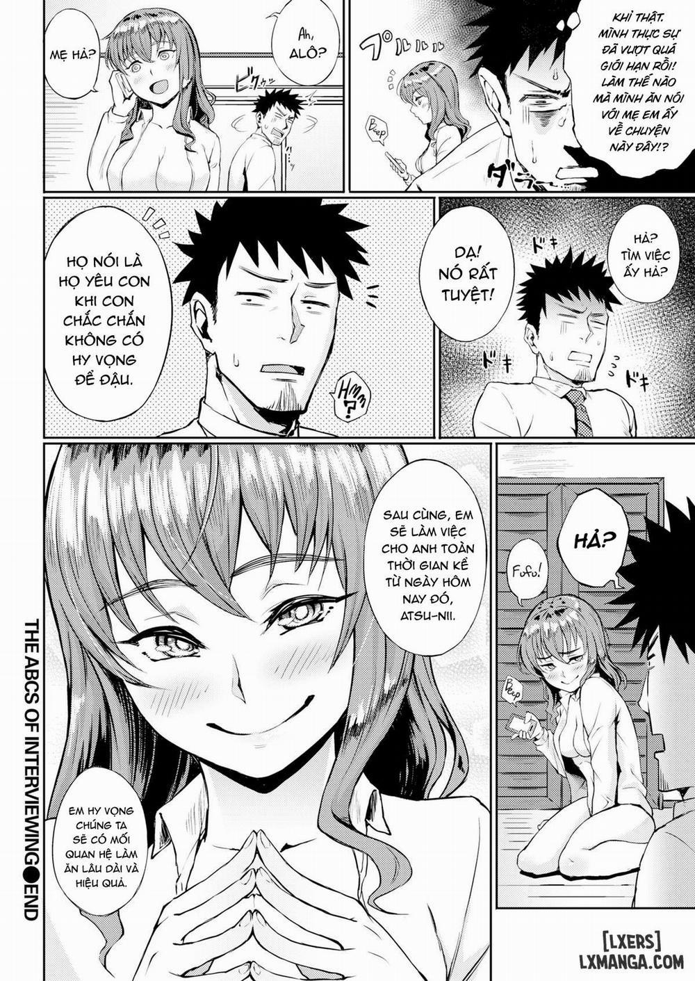 The ABCs of Interviewing Oneshot trang 15