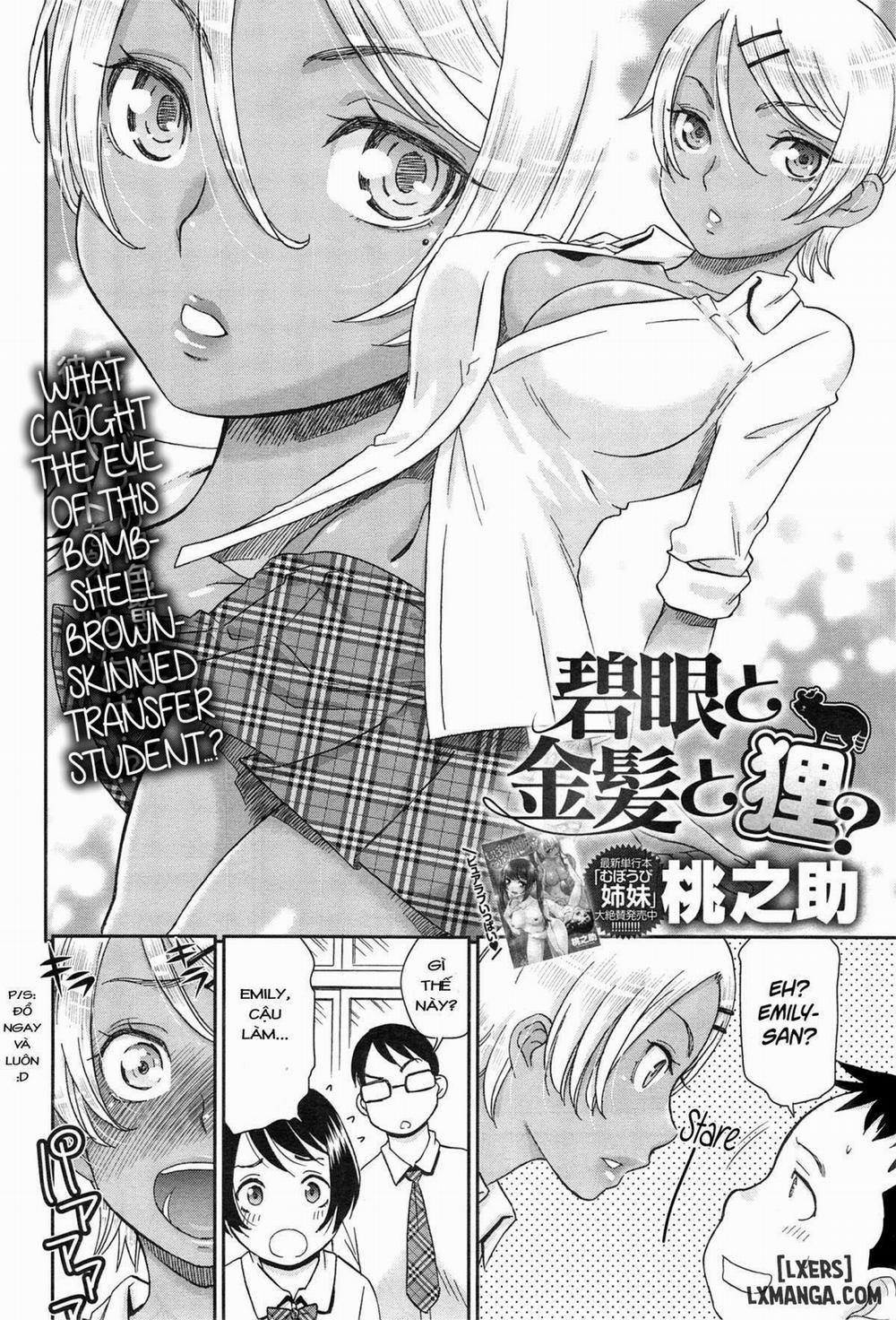 The Blonde with The Blue Eyes and The Tanuki Oneshot trang 1