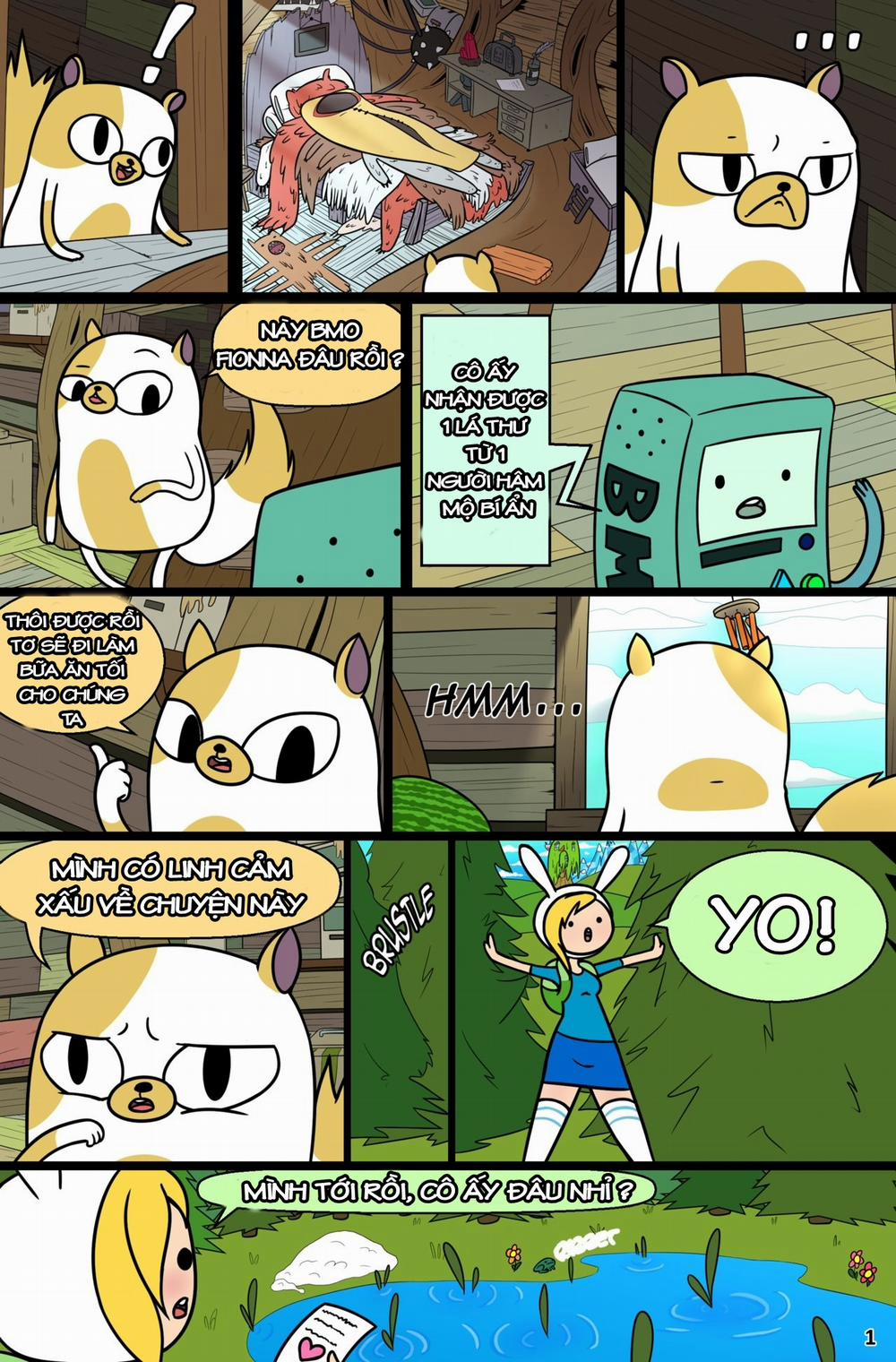 The Cat The Queen And The Forest (Adventure Time) Oneshot trang 2