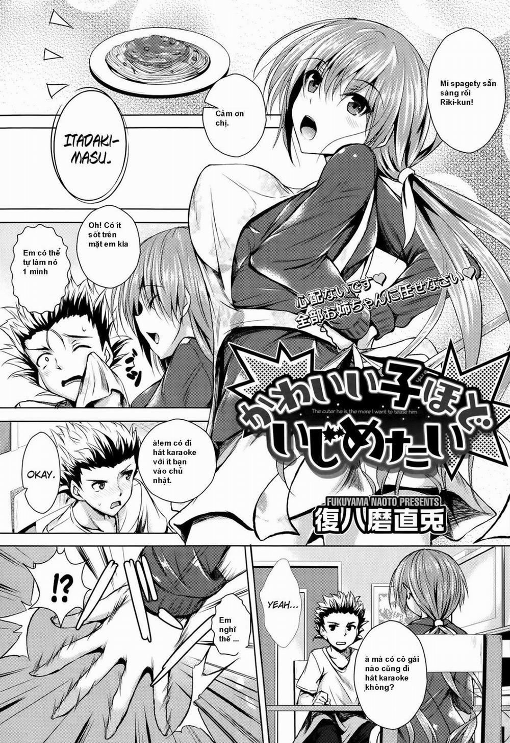 The Cuter He Is, The More I Want To Tease Him Oneshot trang 1