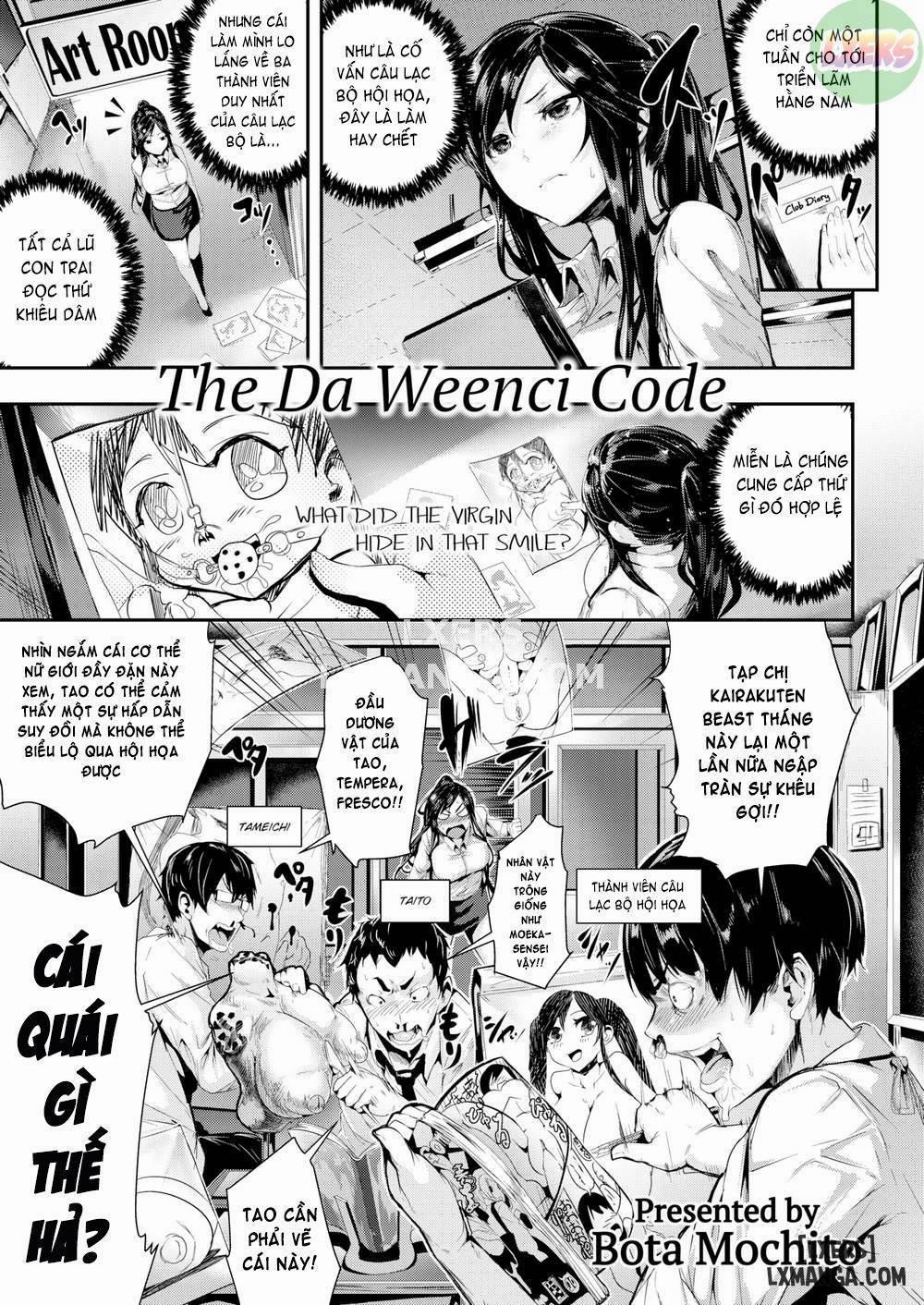The Da Weenci Code Oneshot trang 0