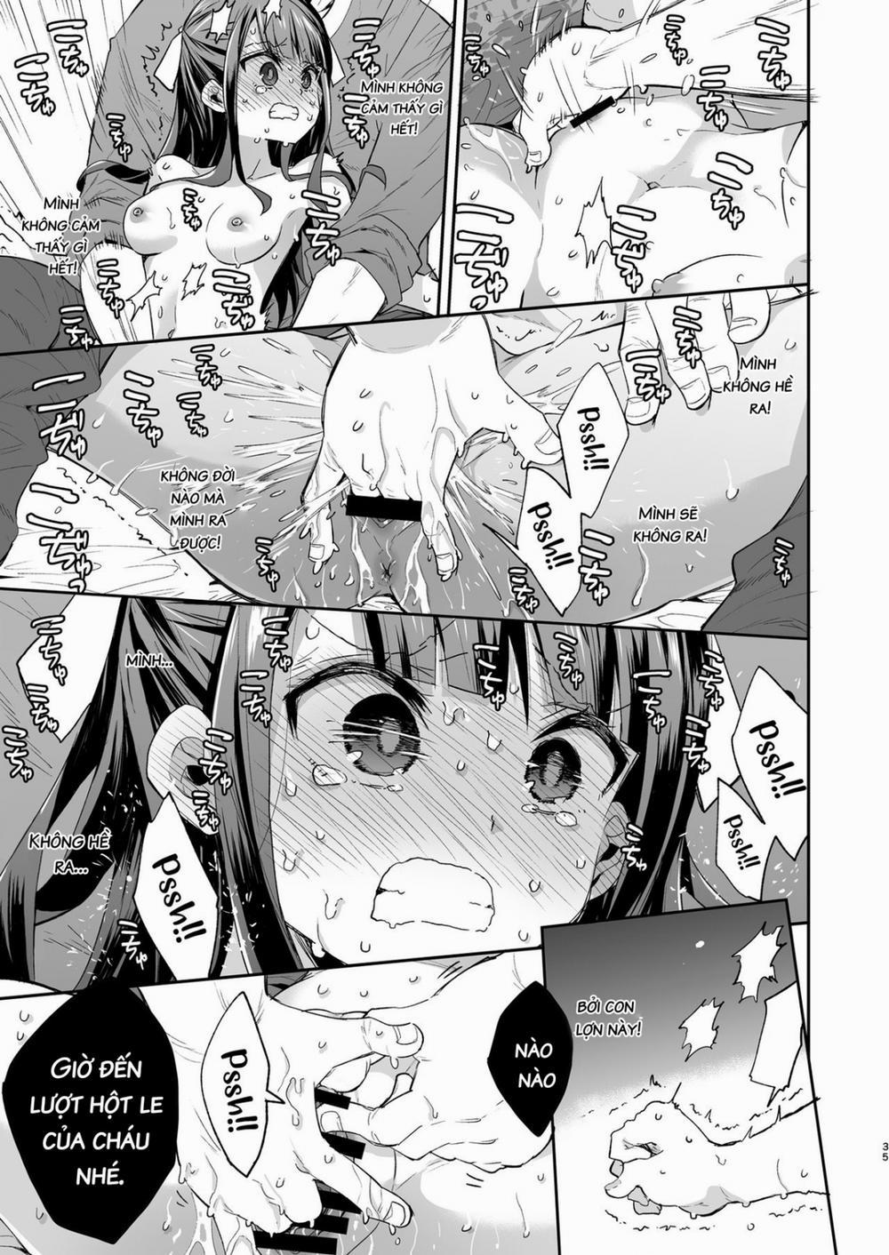 The day when the serious girl lost against the Oji-san Oneshot trang 35
