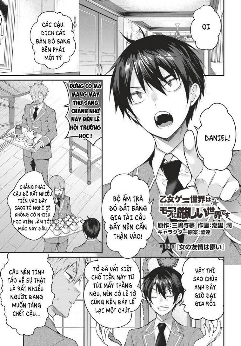 Thế Giới Của Game Otome Thật Khó Khăn Cho Những Thường Dân 15 trang 1