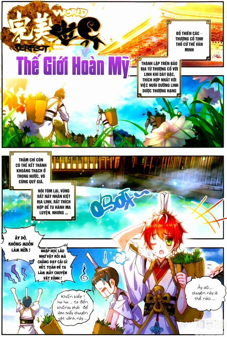 Thế Giới Hoàn Mỹ 54 trang 1