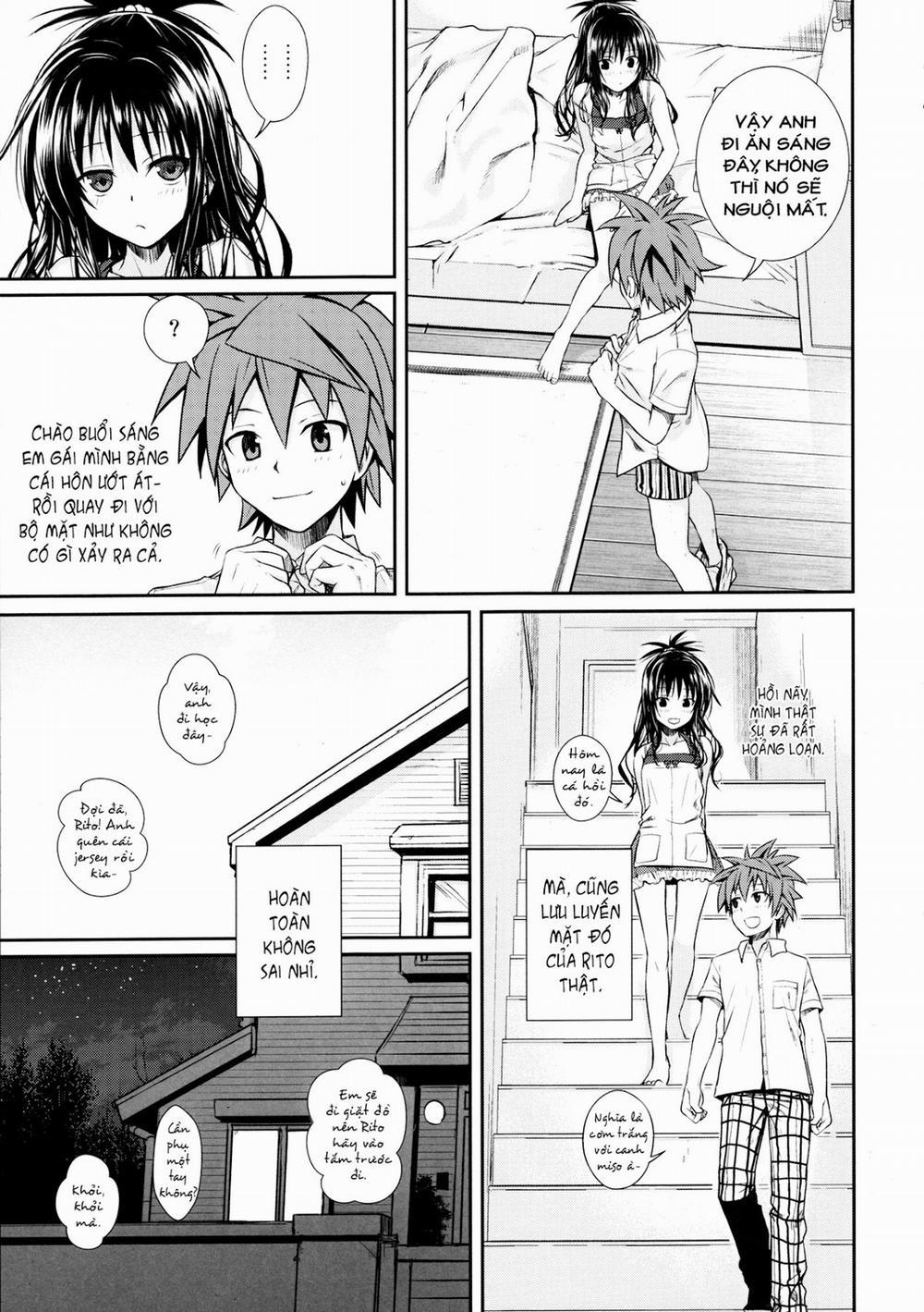 Thế giới nguyện ước, Thế giới trụy lạc (To Love-ru) Oneshot trang 7