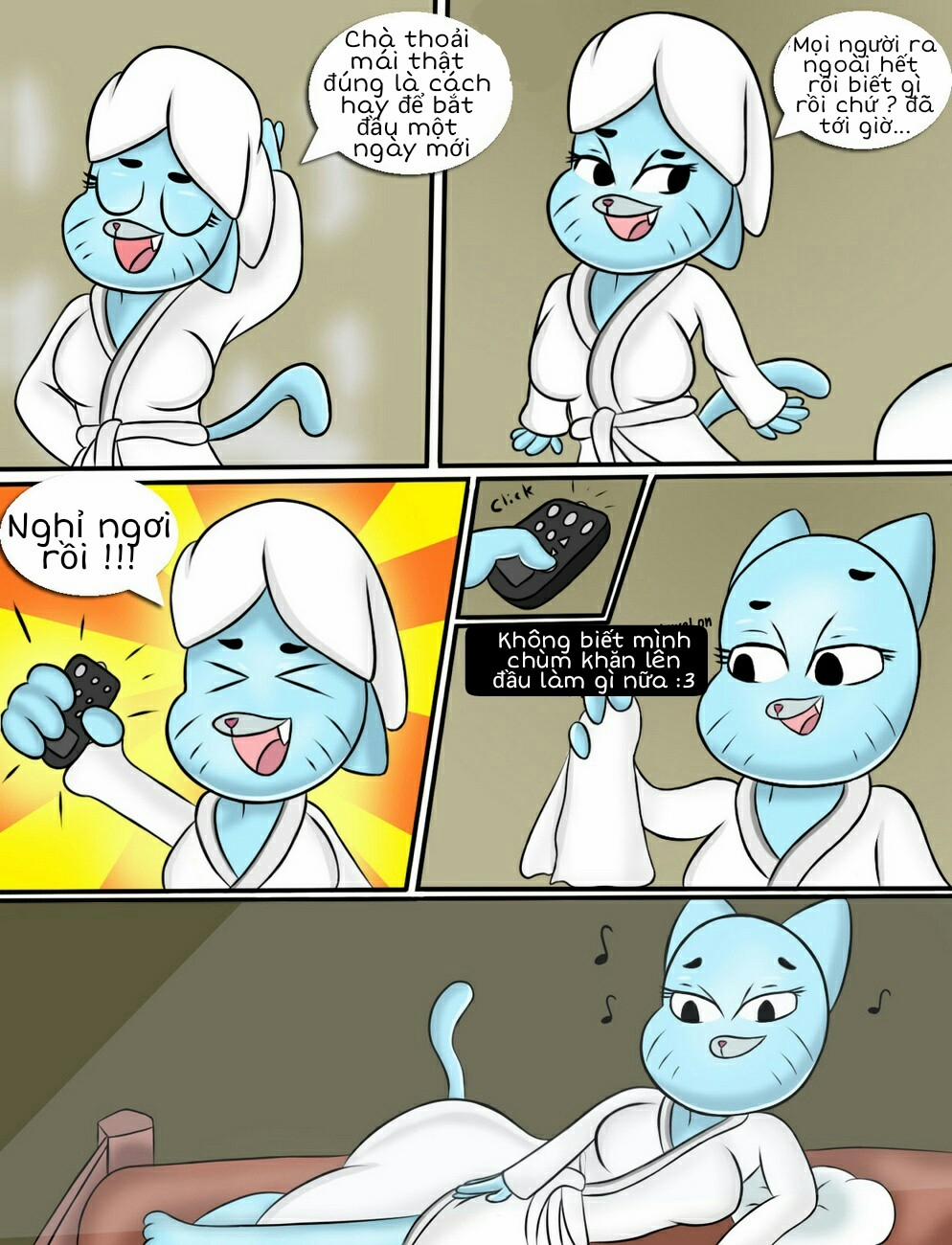 Thế giới vi diệu của Gumbal 2 Oneshot trang 5