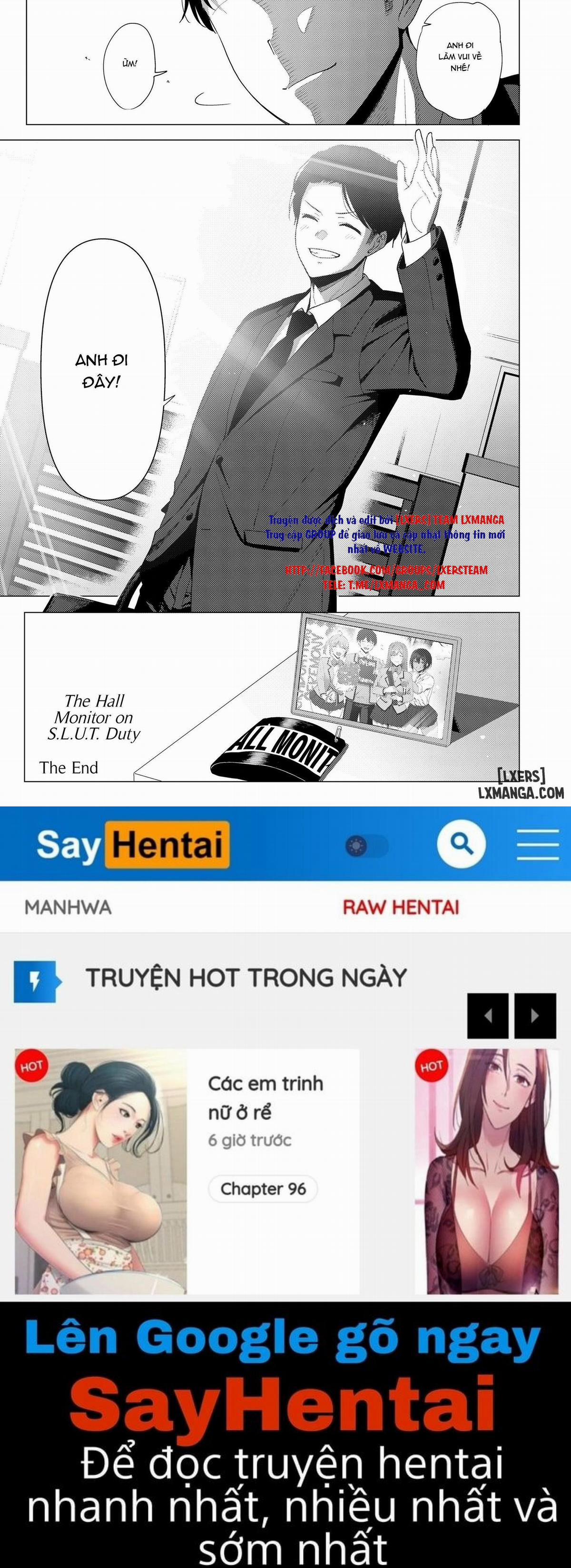 The Hall Monitor on S.L.U.T. Duty Vol. 4 (decensored) 1 trang 62