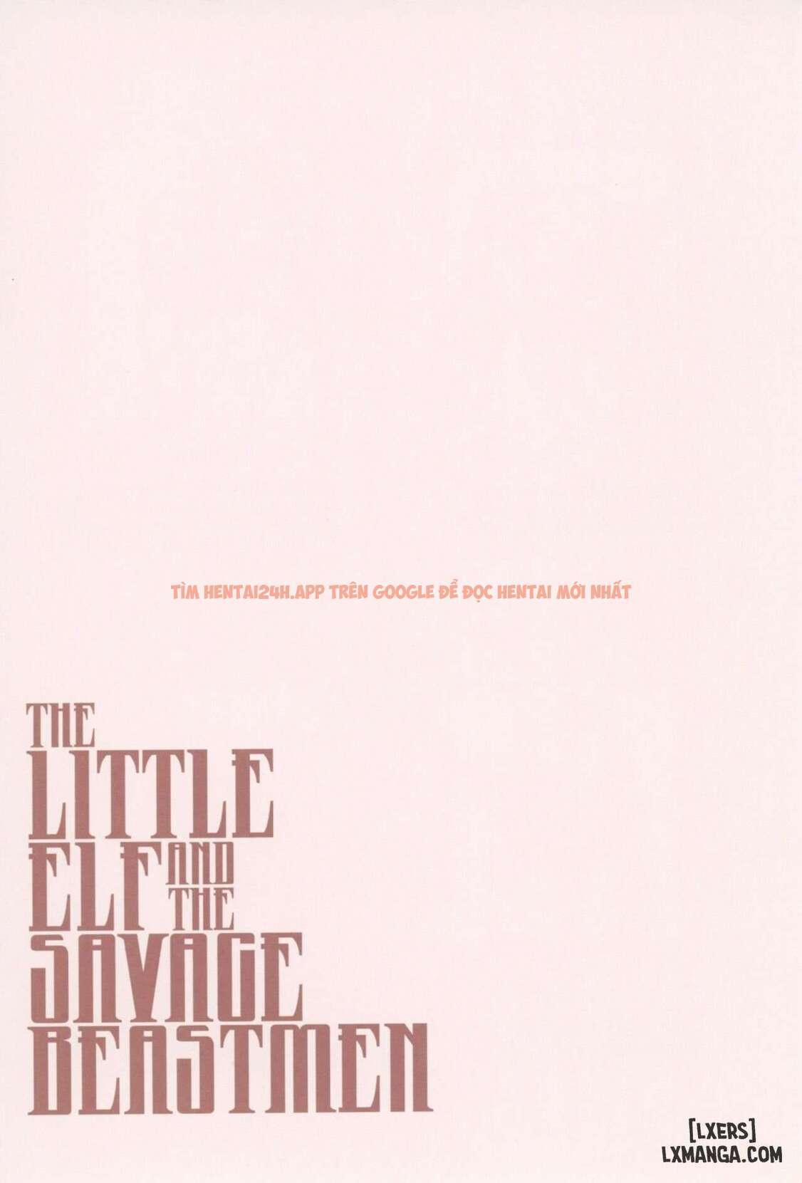 The Little Elf And The Savage Beastmen [J18] OneShot trang 0