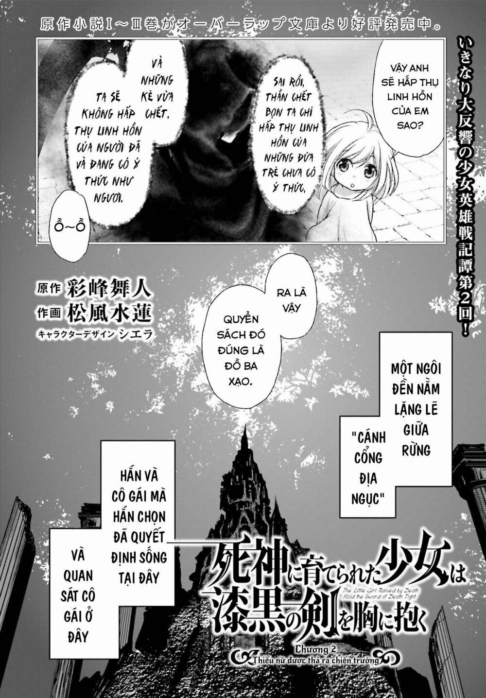 The Little Girl Raised By Death Hold The Sword Of Death Tight 2 trang 2