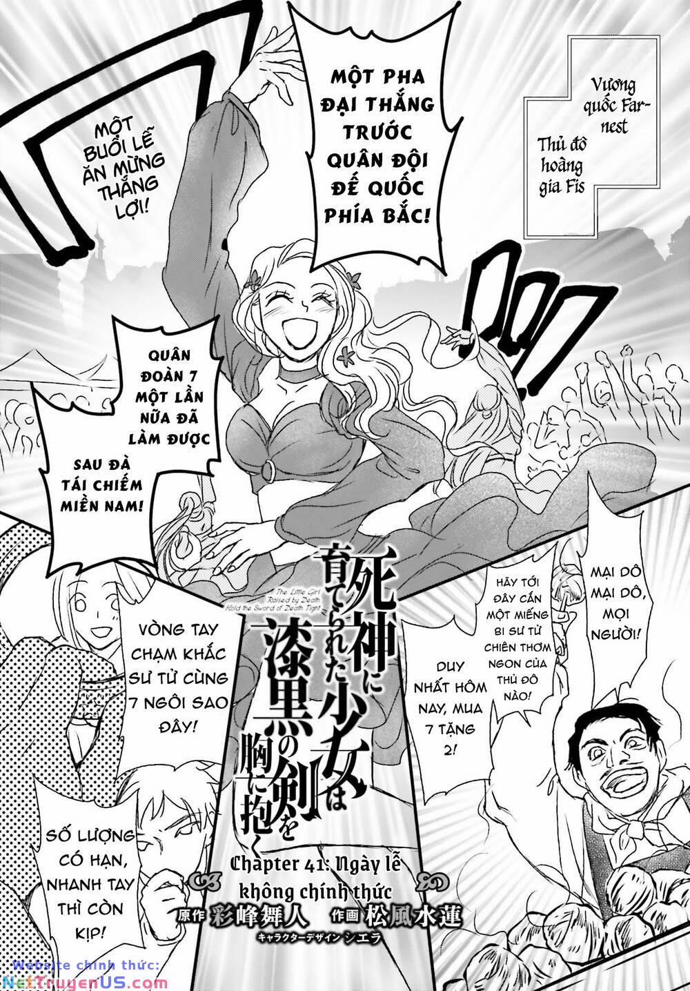 The Little Girl Raised By Death Hold The Sword Of Death Tight 41 trang 3