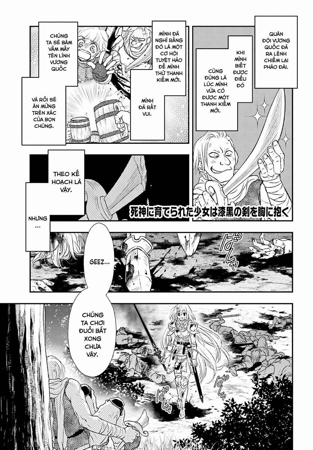 The Little Girl Raised By Death Hold The Sword Of Death Tight 5 trang 1