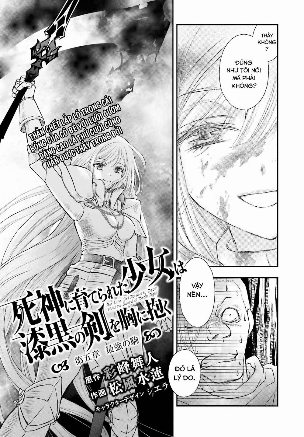 The Little Girl Raised By Death Hold The Sword Of Death Tight 5 trang 3