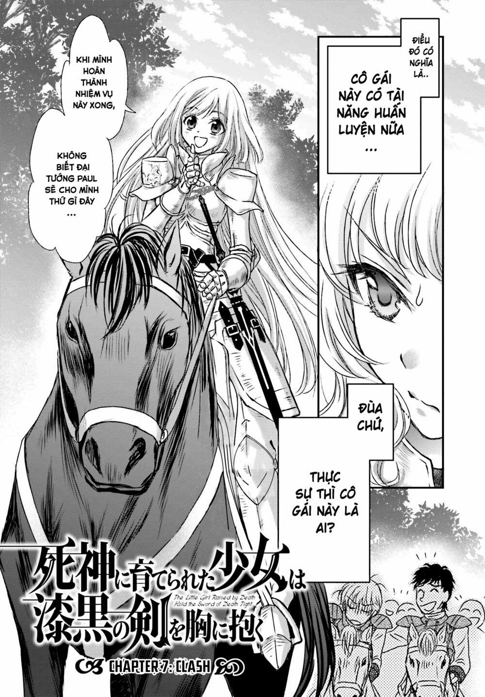 The Little Girl Raised By Death Hold The Sword Of Death Tight 7 trang 3