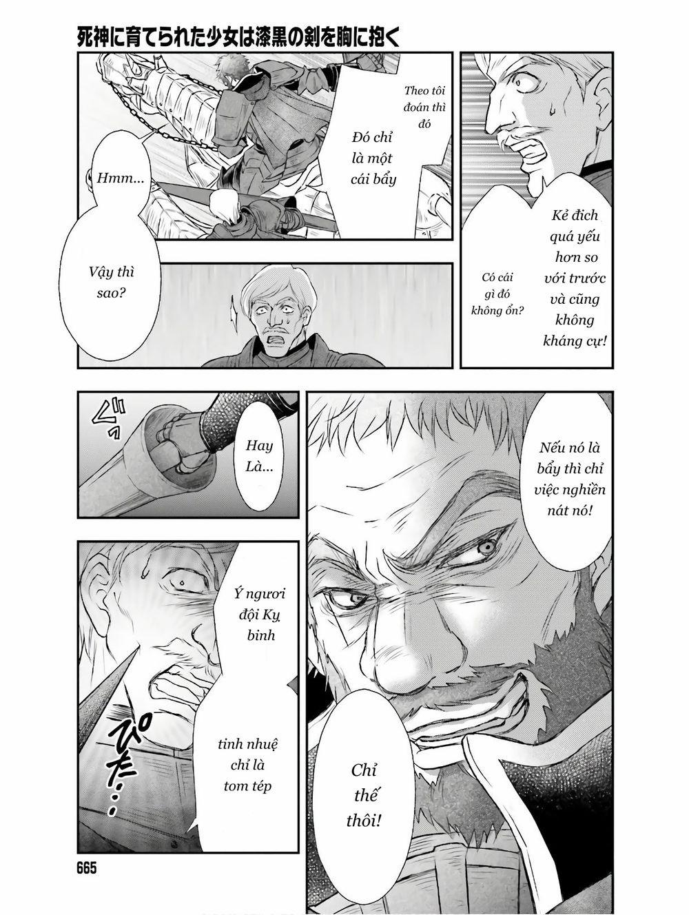 The Little Girl Raised By Death Hold The Sword Of Death Tight 9 trang 10