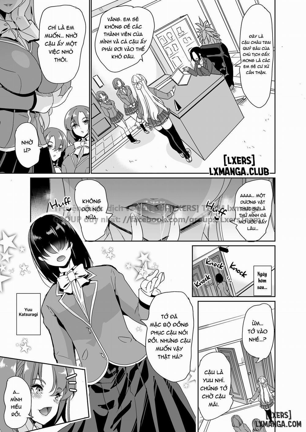 The Lone Cock in the Sex Club for Girls Oneshot trang 3