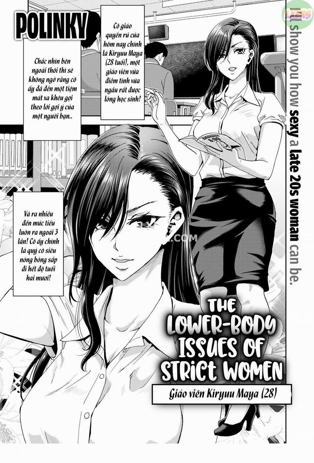 The Lower-Body Issues of Strict Women - Teacher Kiryuu Maya (28) Oneshot trang 3