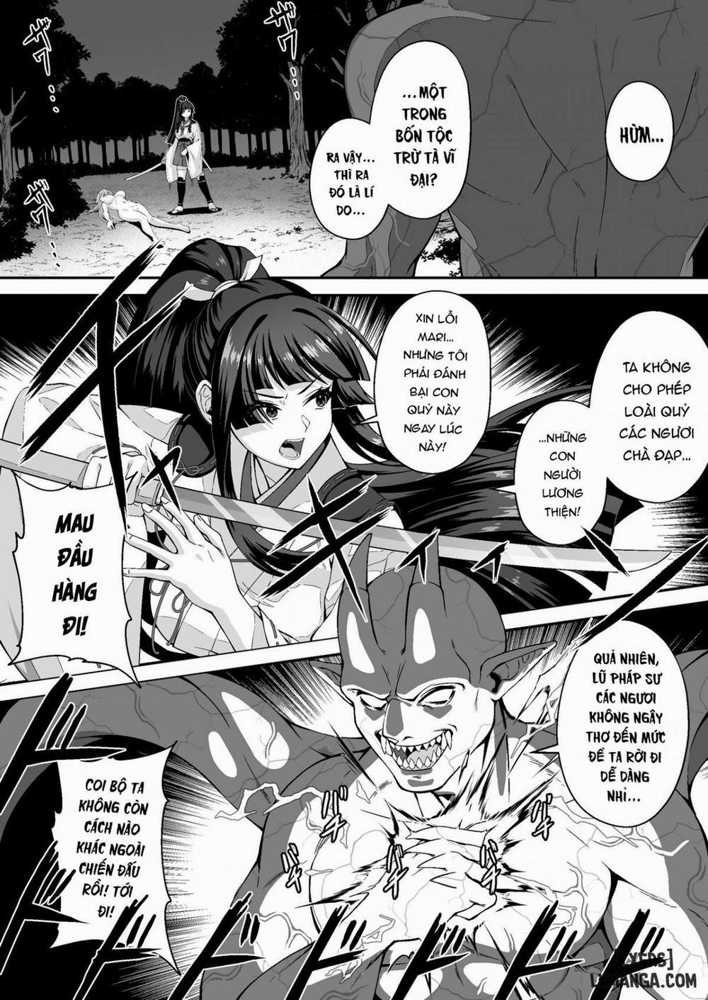 The Master Demon Exorcist Doesn't Succumb to Tentacle Demon Oneshot trang 13