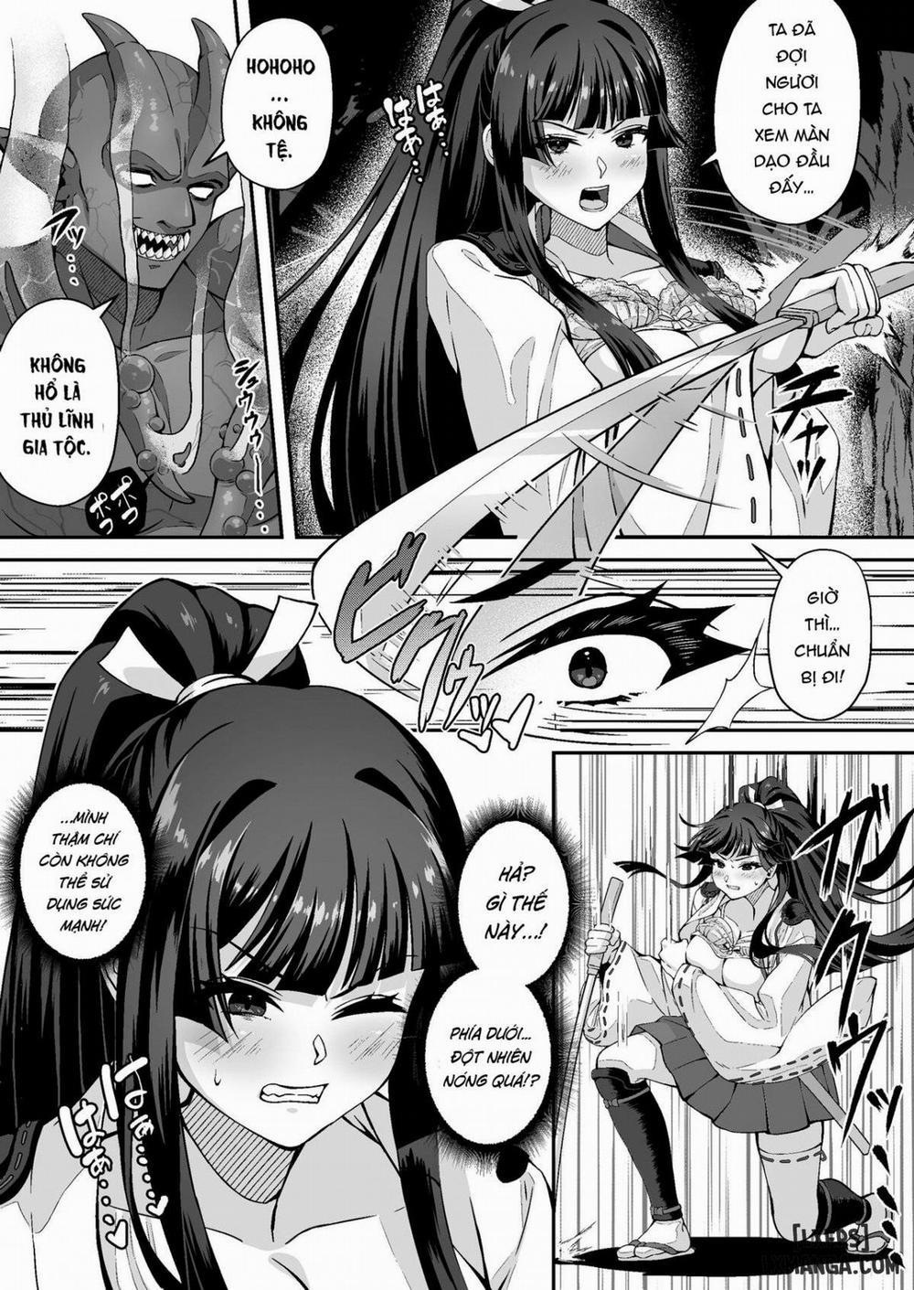 The Master Demon Exorcist Doesn't Succumb to Tentacle Demon Oneshot trang 24