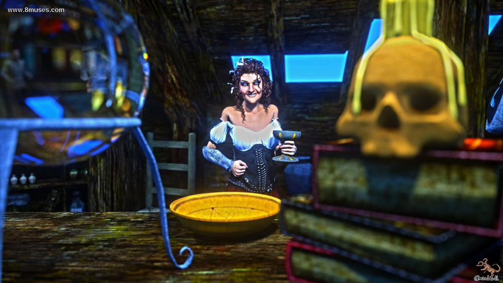 The Medicine Woman Oneshot [Hentai 3D] trang 13