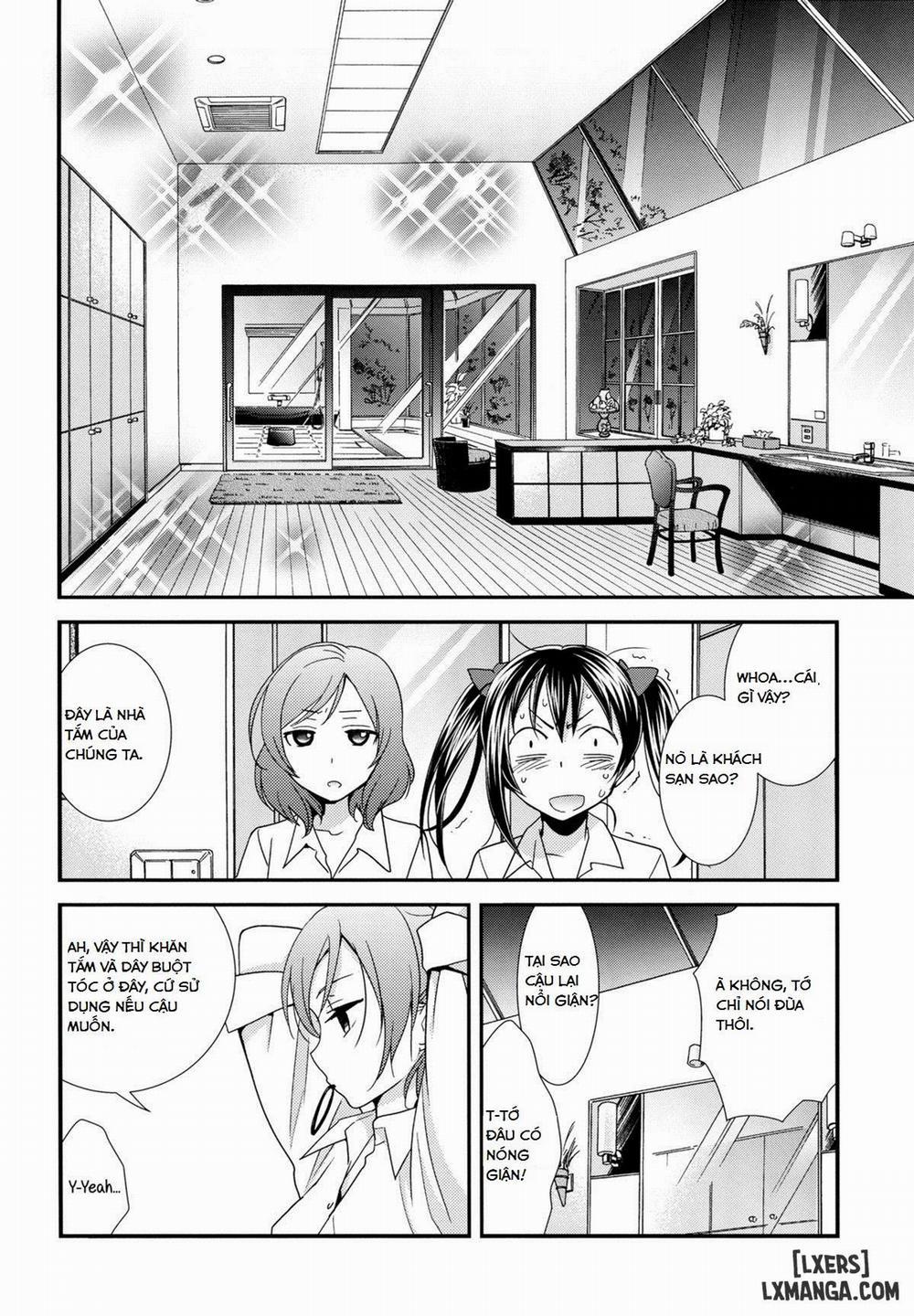 The Moment the Tears Running Down Your Cheek Turn Into Stars In The Night Sky Oneshot trang 3