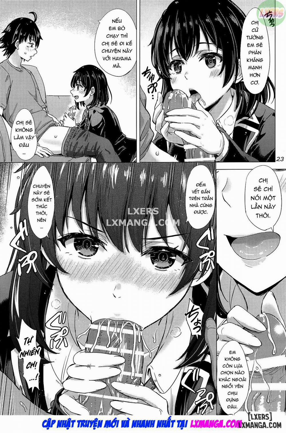 The Naughty Secrets of the Yukinoshita Sisters Oneshot trang 24