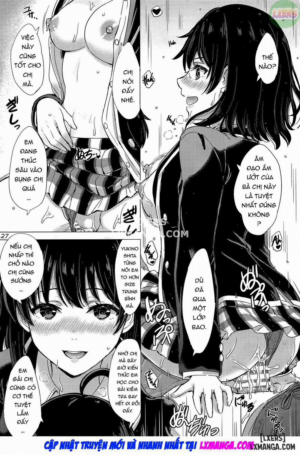 The Naughty Secrets of the Yukinoshita Sisters Oneshot trang 28