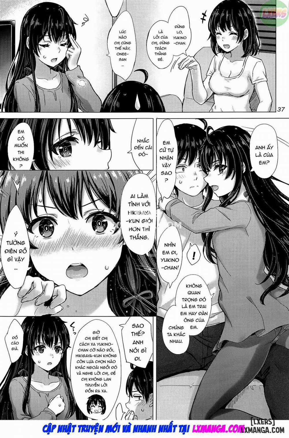 The Naughty Secrets of the Yukinoshita Sisters Oneshot trang 38