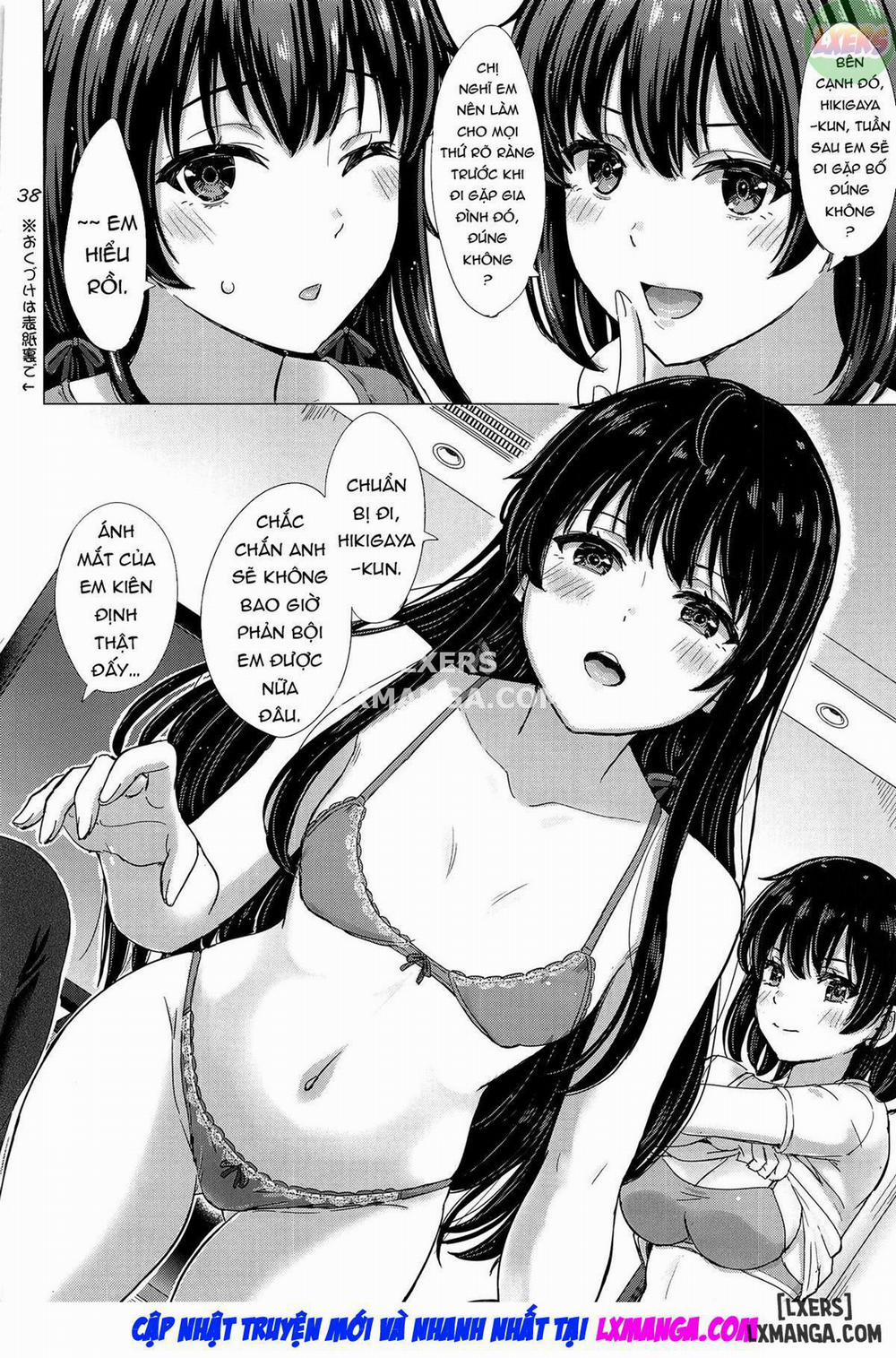 The Naughty Secrets of the Yukinoshita Sisters Oneshot trang 39