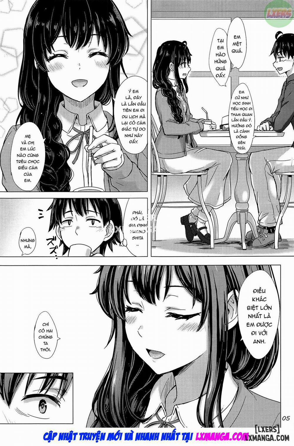 The Naughty Secrets of the Yukinoshita Sisters Oneshot trang 6