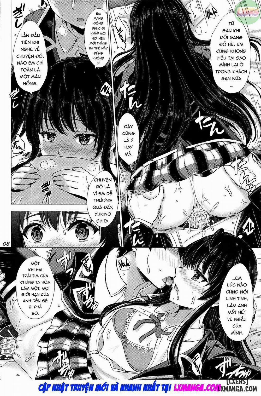 The Naughty Secrets of the Yukinoshita Sisters Oneshot trang 9