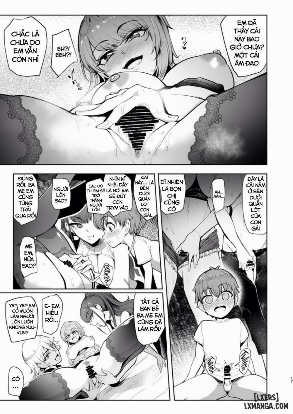 The Place I Stayed Over at Belonged to Perverted Gyaru Onee-chans Oneshot trang 15