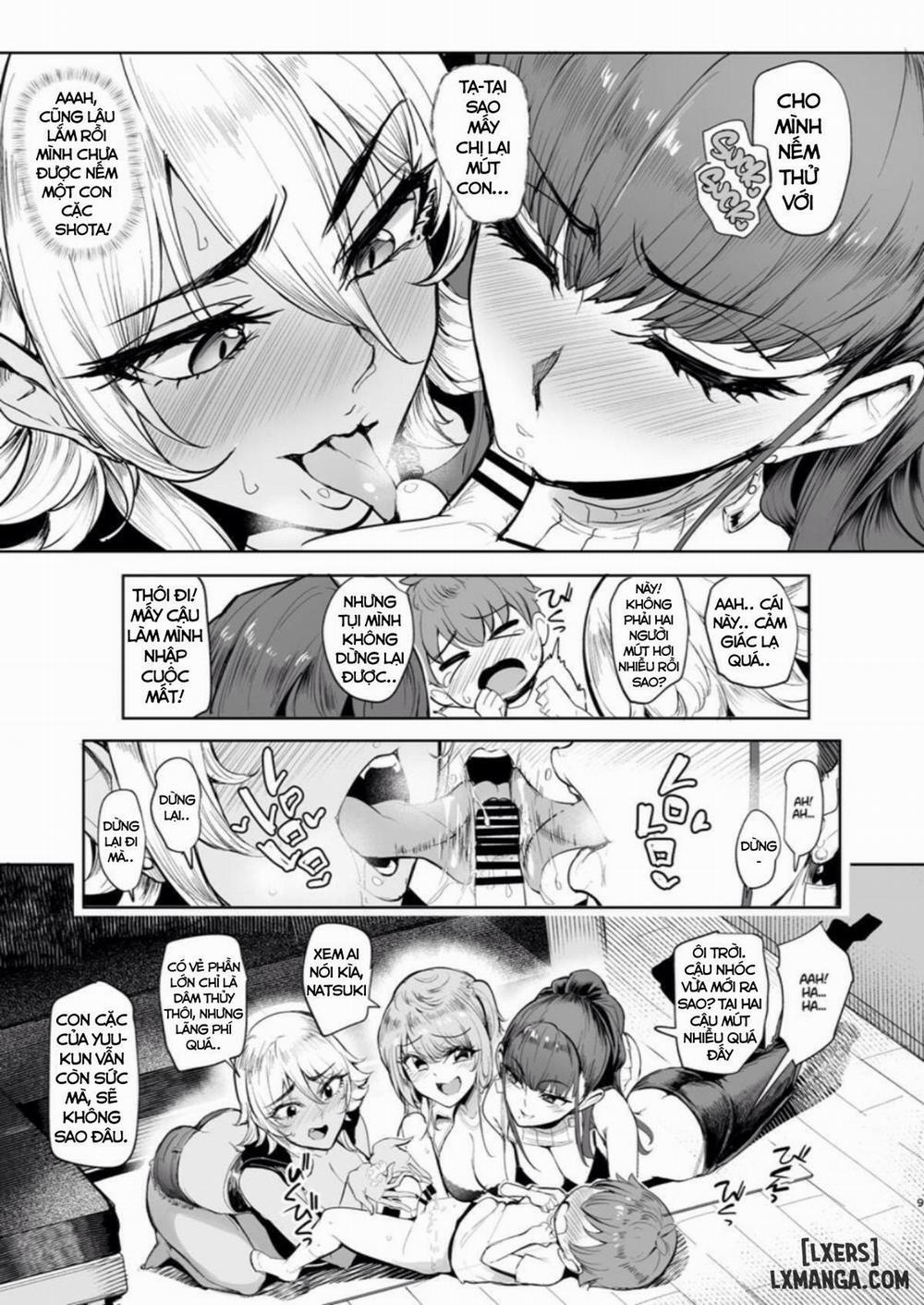 The Place I Stayed Over at Belonged to Perverted Gyaru Onee-chans Oneshot trang 7
