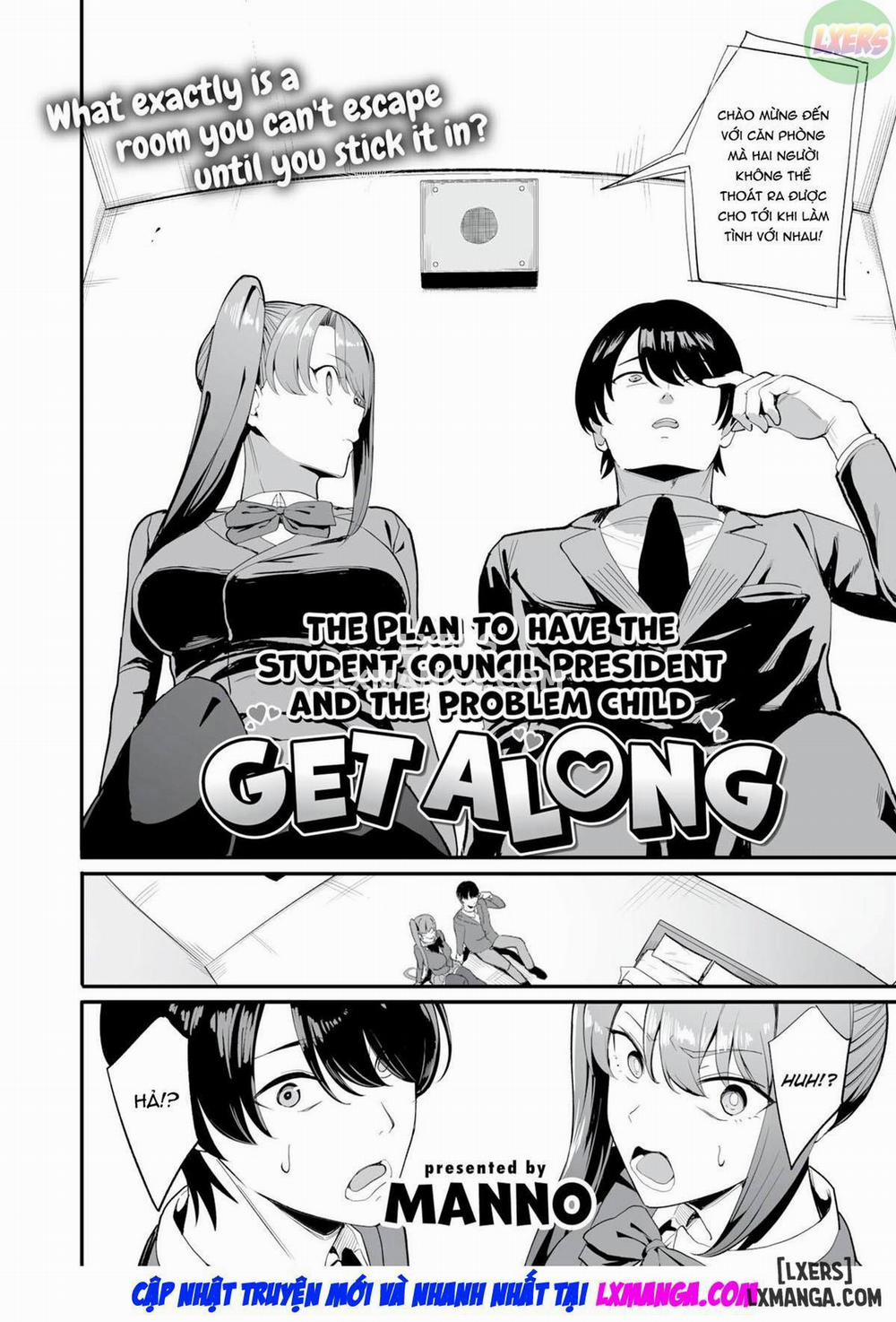 The Plan to Have the Student Council President and the Problem Child Get Along Oneshot trang 4