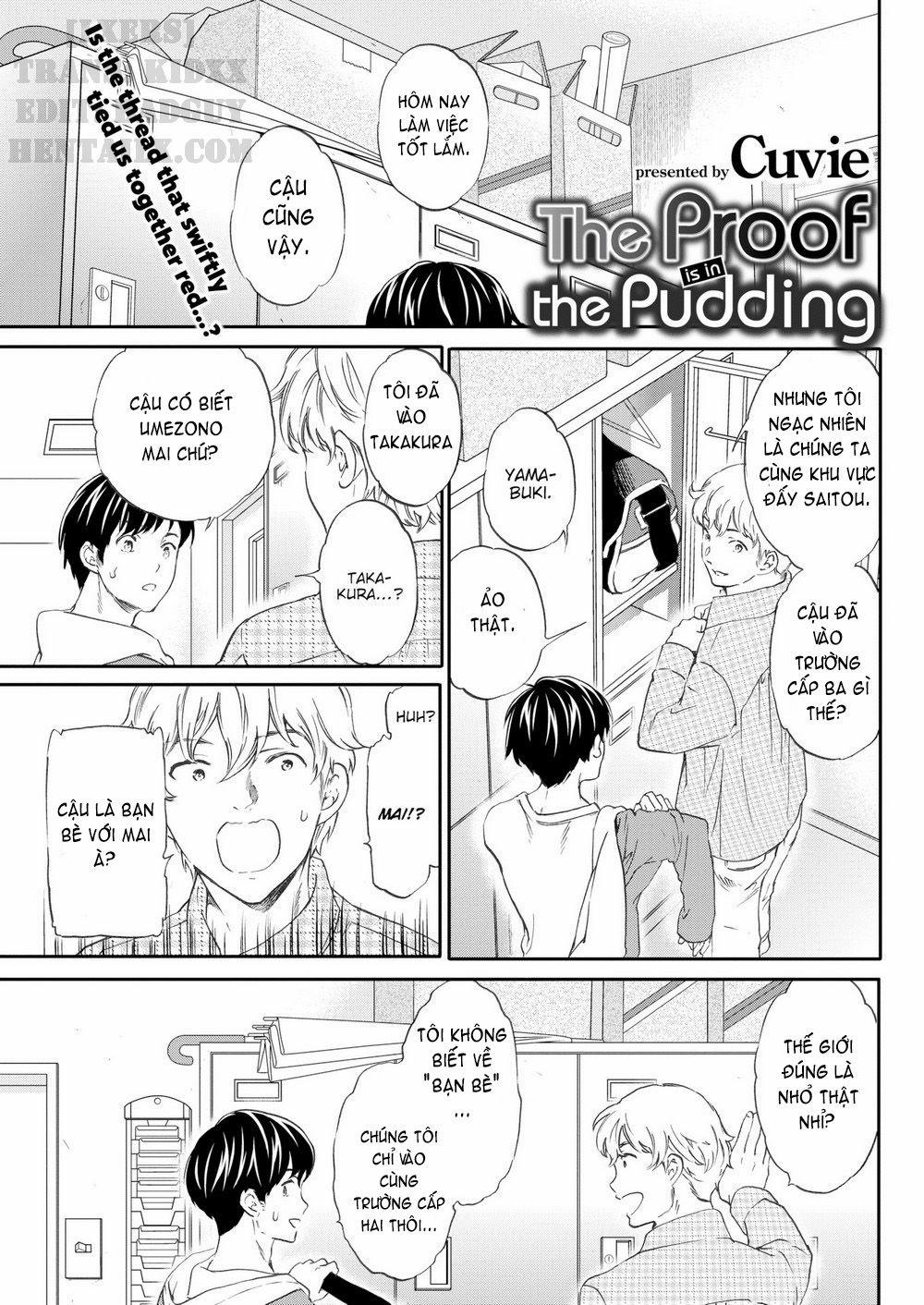 The Proof Is in the Pudding Oneshot [Không che] trang 1