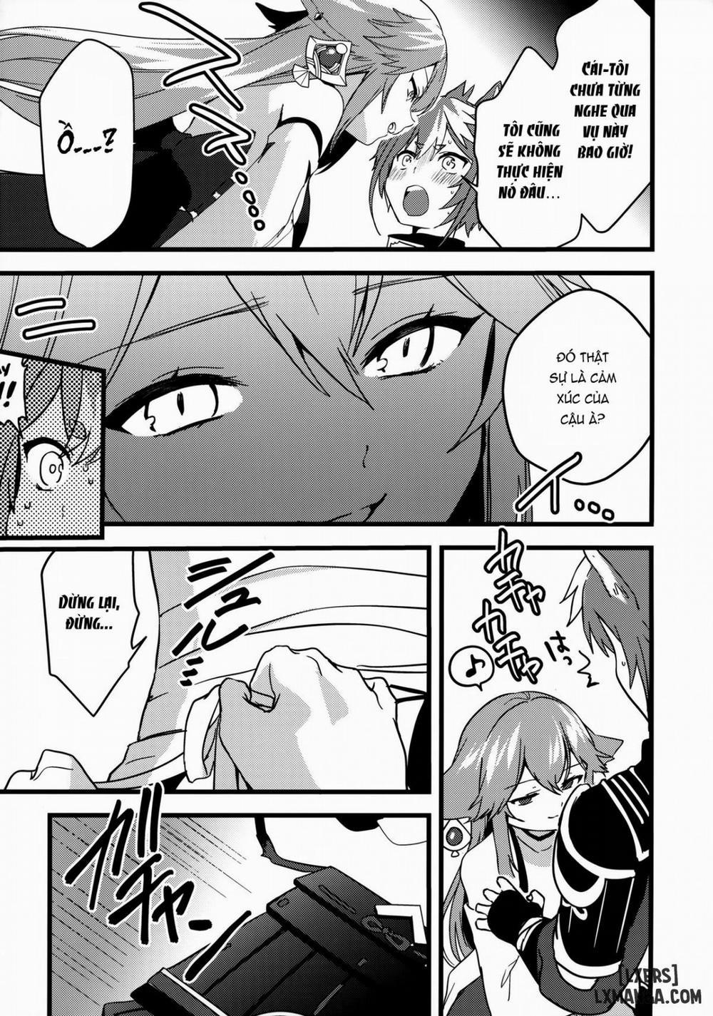 The Relationship Between The Dog And Fox In The Night Oneshot trang 10