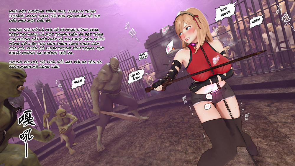 The Rose Fall Into Darkness Special- Darkness Ending Darkness ending!!! trang 19