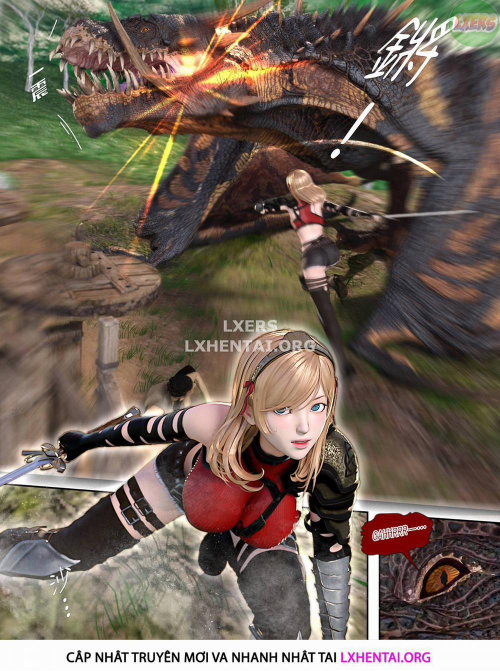 The Rose Fall Into Darkness 4 trang 8