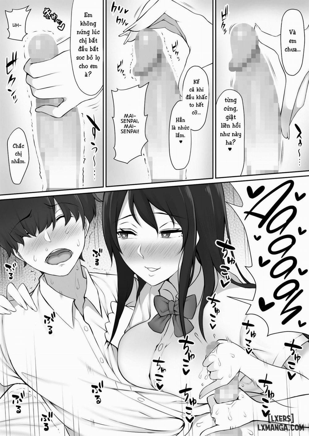 The Senpai That I Yearn For Brought Me To Her House After School Oneshot trang 22