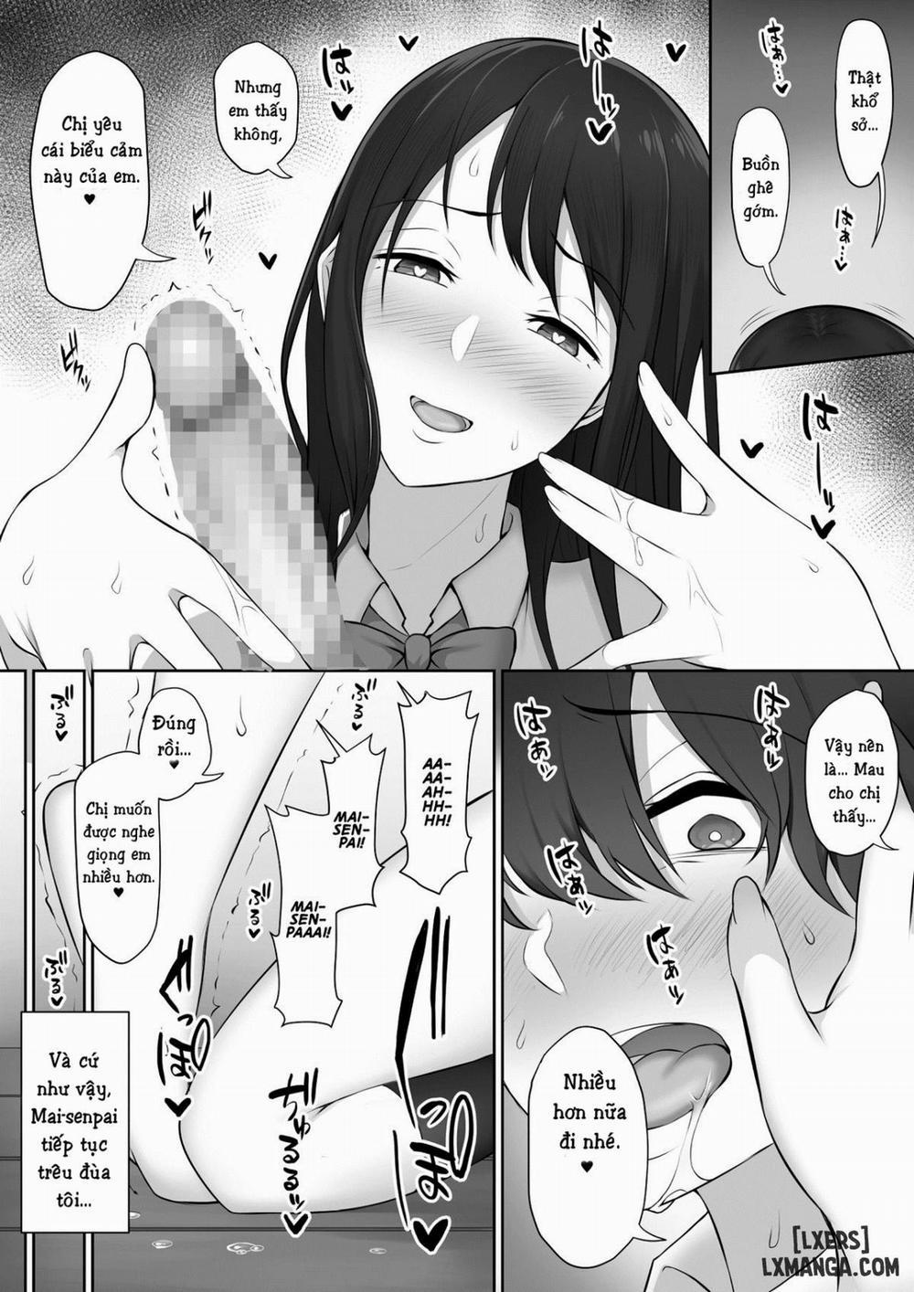 The Senpai That I Yearn For Brought Me To Her House After School Oneshot trang 31