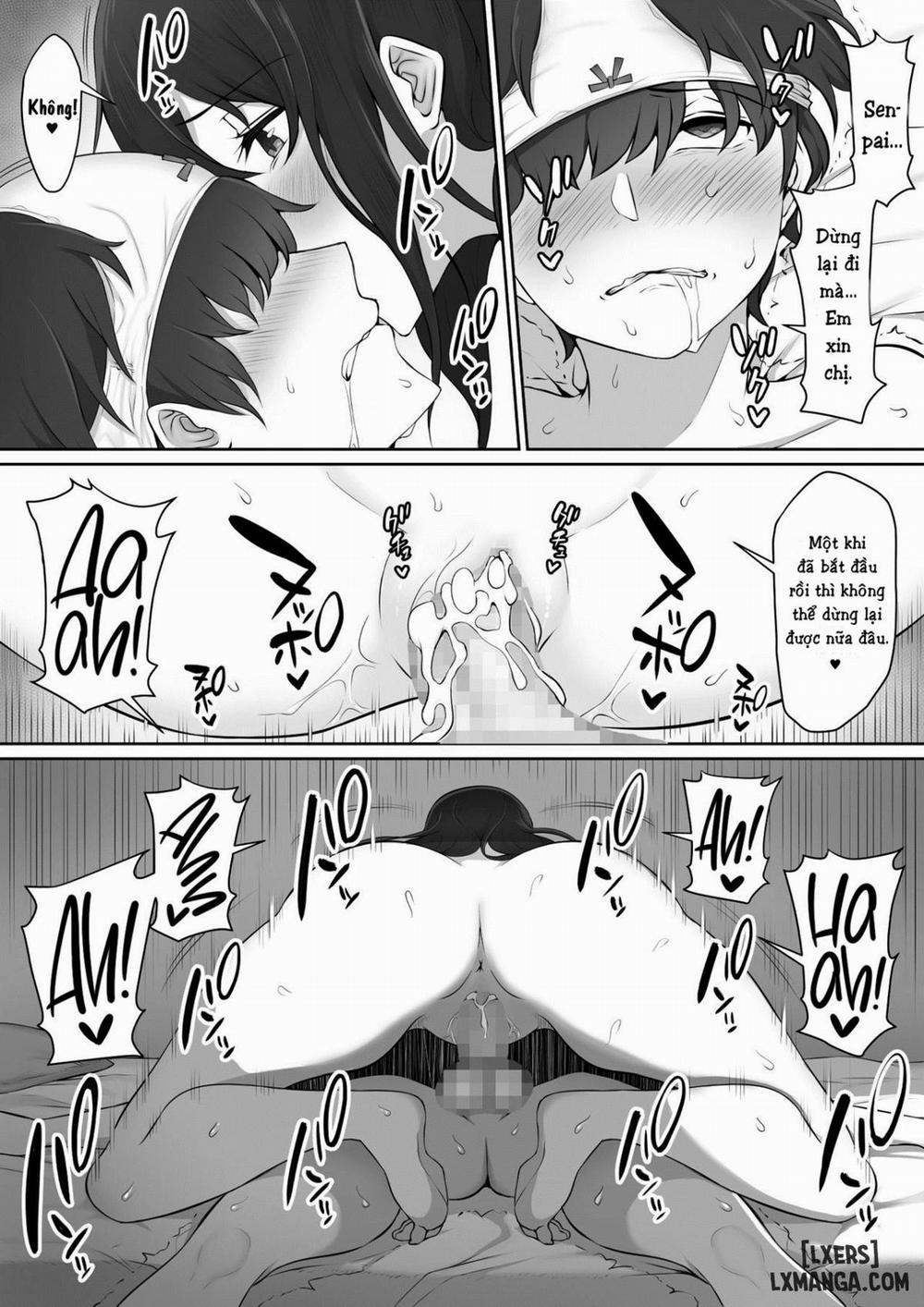 The Senpai That I Yearn For Brought Me To Her House After School Oneshot trang 59