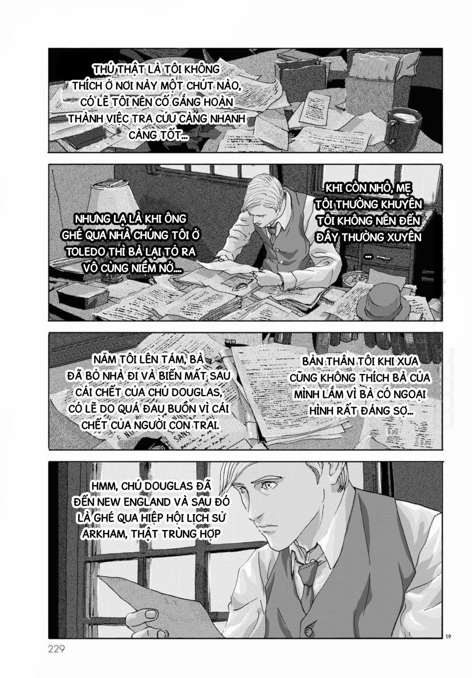 The Shadow Over Innsmouth (Innsmouth No Kage) 10 trang 17