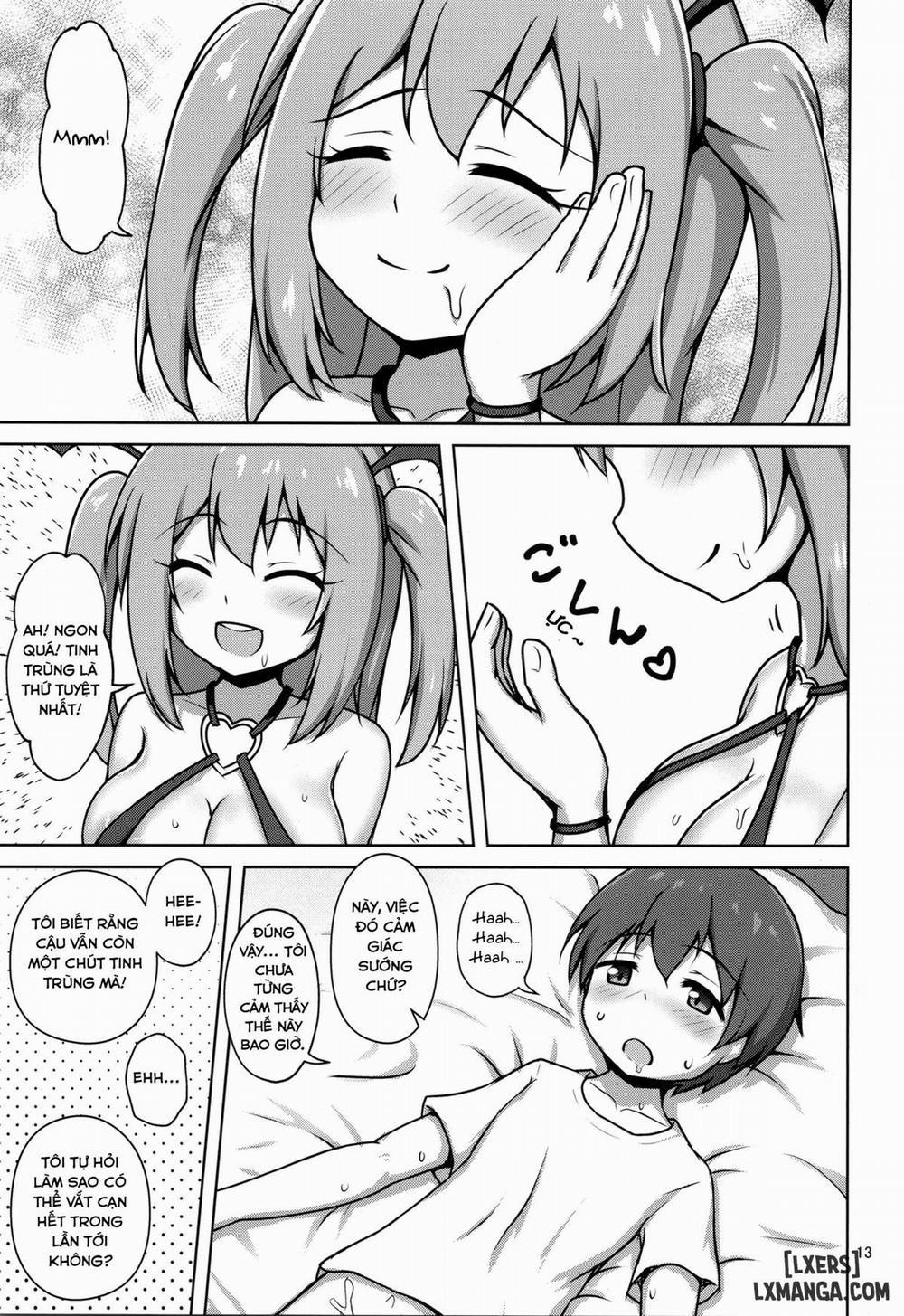 The Sheltered Succubus Meets A Little Boy Oneshot trang 11