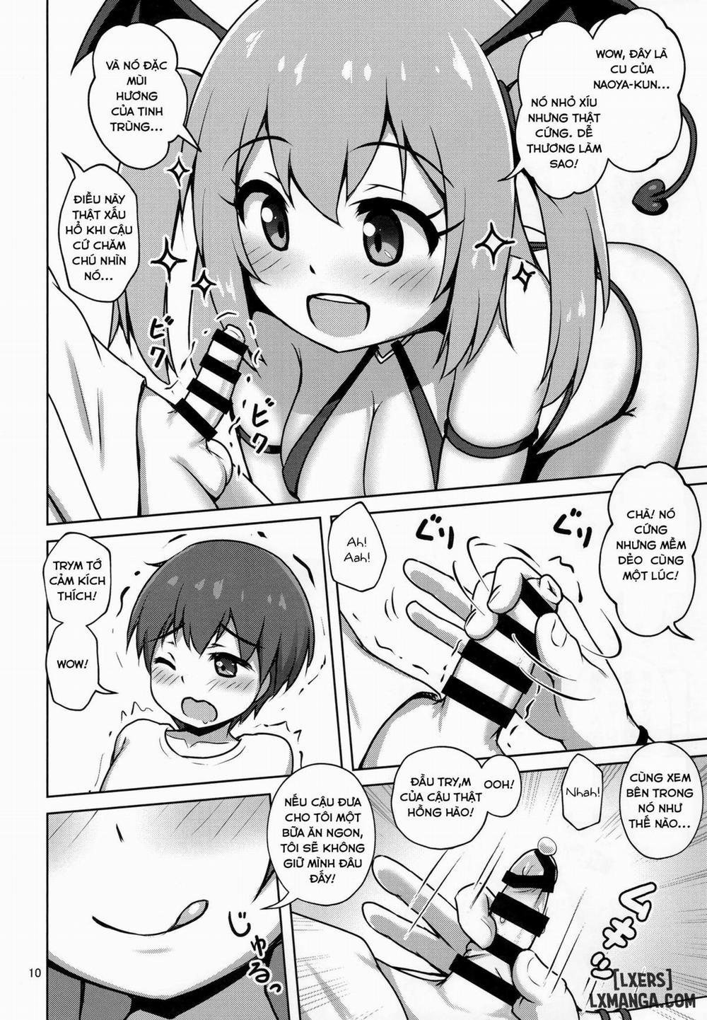 The Sheltered Succubus Meets A Little Boy Oneshot trang 8